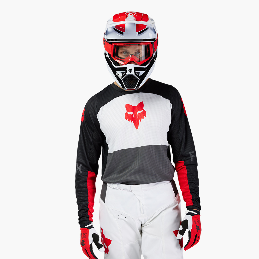 180 Flow — White/Red